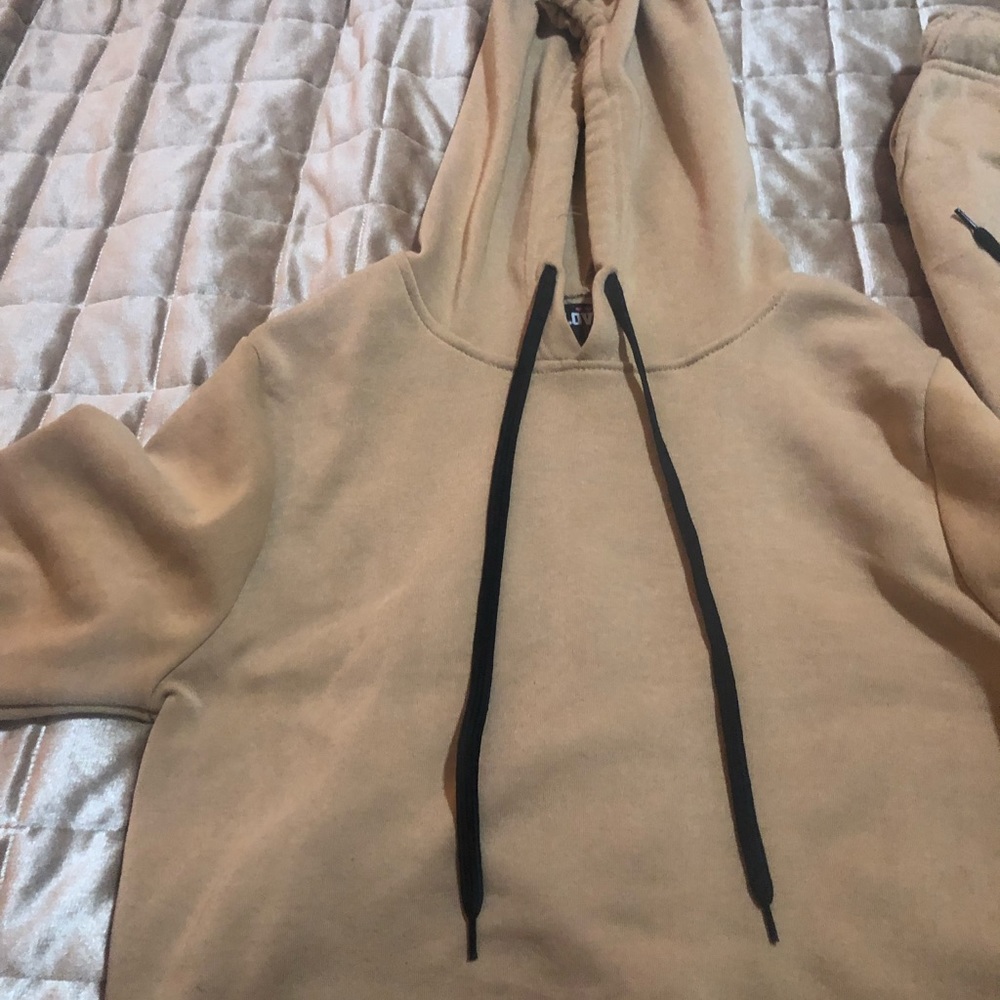 2 piece set from rainbow. Size large color tan